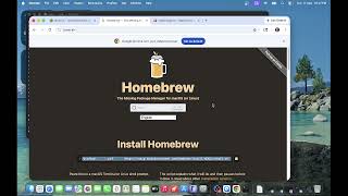 MAC IOS: Install BREW, NODE, APPIUM