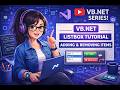 Adding and Removing Items in ListBox using VB.NET | Windows Forms Tutorial