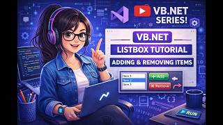 Adding and Removing Items in ListBox using VB.NET | Windows Forms Tutorial