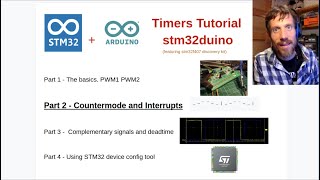 STM32duino Timer Tutorial: Part2 - Countermode and Interrupts