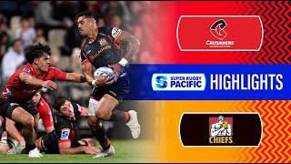 Super Rugby Pacific 2024 | Crusaders v Chiefs | Round 6 Highlights