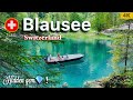 Blausee Switzerland 4K | Beautiful hidden gem in Switzerland _ Blue Lake ! Swiss View