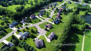 Drone Video Flight Over Laurelwood Subdivision in Mount Vernon Ohio