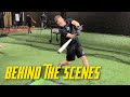 Behind The Scenes of A Group Hitting Training Session