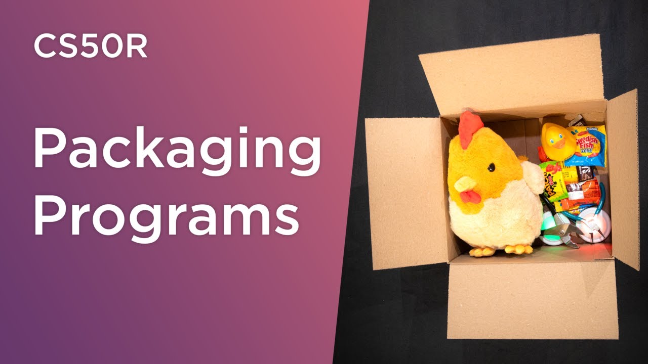 Cs50r Lecture 7 Packaging Programs Youtube