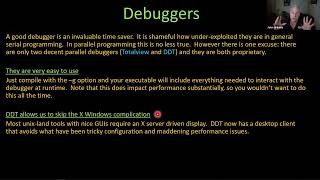 Parallel Debugging and Profiling Tools - MPI Video 6