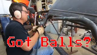 Installing Ball Street Rod Products Power Window Kit in a 1935 Chevy Sedan. Episode 7