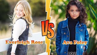 Everleigh Rose Soutas VS Ava Foley Transformation 👑 New Stars From Baby To 2023