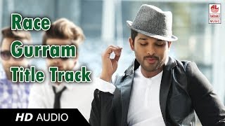 Race Gurram Songs | Race Gurram Title Track |  Allu Arjun, Shruti hassan, S.S Thaman