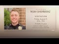 Honoring the life of Officer Noah Shahnavaz