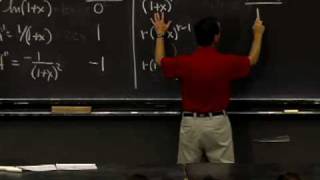 Lec 10 | MIT 18.01 Single Variable Calculus, Fall 2007