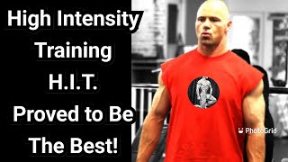 High Intensity HIT Training Proved to Be The Best! (The High Volume Experiment Lasted Too Long!)