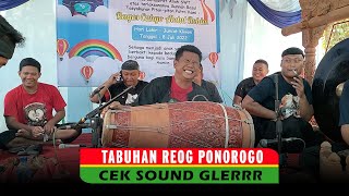 ENAK TENAN CEK SOUND TABUHAN REOG PENGENDANG FEBRI MADIUN