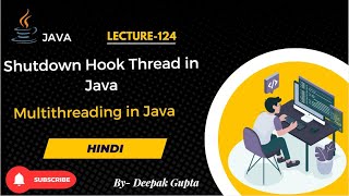 Core Java part124 Shutdown Hook Thread in Java Multithreading in hindi#java #corejava #javaedition