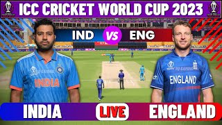 Live: IND Vs ENG, ICC World Cup 2023 | Live Cricket Score | India Vs England | 1st Innings