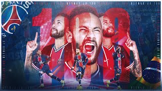 Le 𝟏𝟎𝟎e match de Neymar Jr au Paris Saint-Germain 🔴🔵