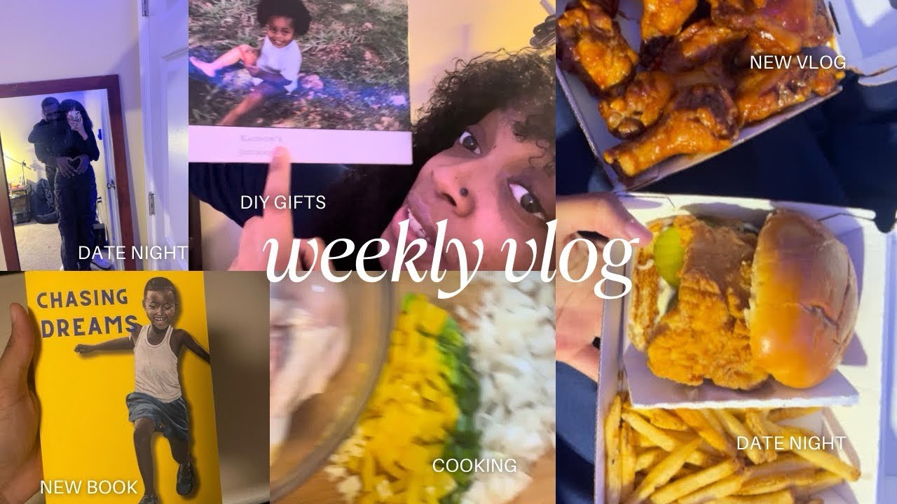 Weekly Vlog Grwm For Date Night Diy Gifts Cooking Youtube