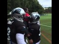 Training Camp Fights - CAM NEWTON VS JOSH NORMAN