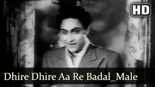 Dhire Dhire Aa Re Badal (Male) | Kismet Songs | Ashok Kumar | Mumtaz Shanti | Filmigaane