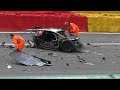 24H Spa 2021 - HUGE CRASH - Spa-Francorchamps Eau Rouge/Raidillon