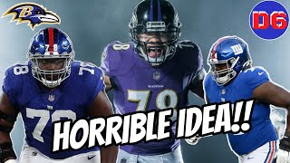 NFL Trade Rumors| Should the Giants Trade for OBJ (Orlando Brown Jr)?