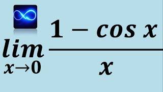 72. Trigonometric limit: 1 - cos x between x, rationalizing | Limit