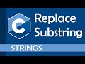 Replace substrings in C
