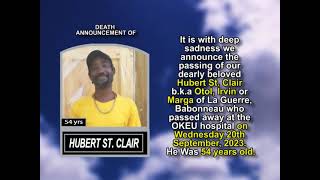 Hubert St. Clair short