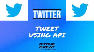 [Twitter][Python API] How to tweet and send message using API