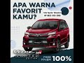 Warna Avanza Veloz GR Limited - Info: Yehezkiel HP 085231332000 - Dealer Resmi Toyota Jawa Timur