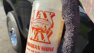 Jax Wax Hawaiian Shine with NO paint correction!