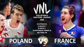 Poland vs France | Men's VNL 2023
