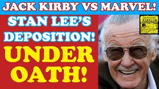 KIRBY VS MARVEL Over Ownership of 45+ Characters! STAN LEE, Under Oath , Describes Who Created What.