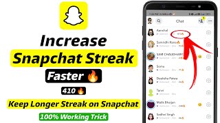How to Increase Snapchat Streak with Friends | How to keep longer Snapchat Streak