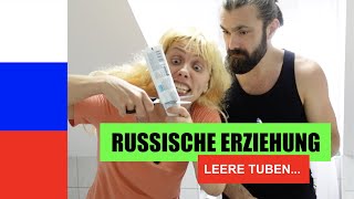 😂 Deutsche VS Russen - leere Zahnpastatube...