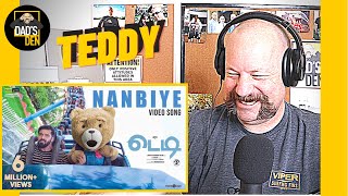 Teddy | Nanbiye Video Song Reaction | D. Imman