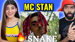 MC STΔN - SNAKE (Official Music Video) | Mc Stan Snake Reaction