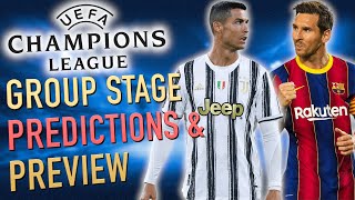 2020-21 Champions League Preview (& Group Stage Predictions)