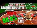 This Roulette Strategy Loses ONCE Every 1000 Spins. (99.872% Win)