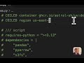 Run Python scripts on the cloud with uv and Coiled