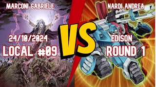 EDISON FORMAT || LOCAL #9  - Zombie VS Machina Round 1 || Time Wizard Yu-Gi-Oh!