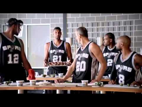 Funny H-E-B Commercial With San Antonio Spurs - YouTube