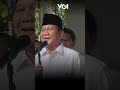 Bertemu Yusril, Begini Kata Prabowo Subianto #shorts