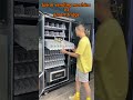 Refilling comparation, spiral vending machine VS weight sensing smart fridge vending machine