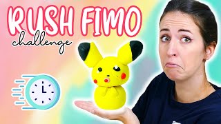 RUSH FIMO CHALLENGE ! Ma PIRE CRÉATION de Pikachu...