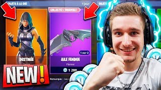nouveau skin legendaire destinee sur fortnite top1 vs bambi - fortnite bambi fille