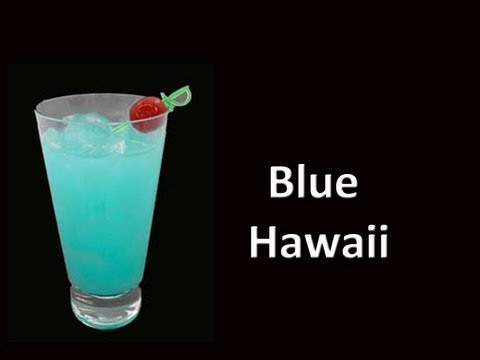 Blue Hawaii Cocktail Drink Recipe