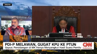 PDIP Melawan, Gugat KPU Ke PTUN
