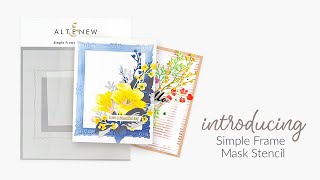 Easy Masking with Simple Frame 3D Mask Stencil
