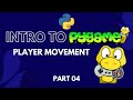Pygame Tutorial for Beginners | Python Game Development Course | Player movements